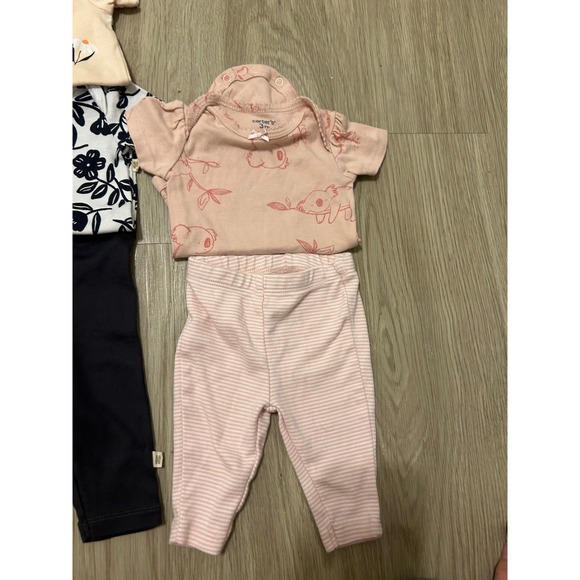 Mixed Baby Girls 3M Bodysuits Rompers Sleepers‎ Outfits Spring Lot - Picture 11 of 16